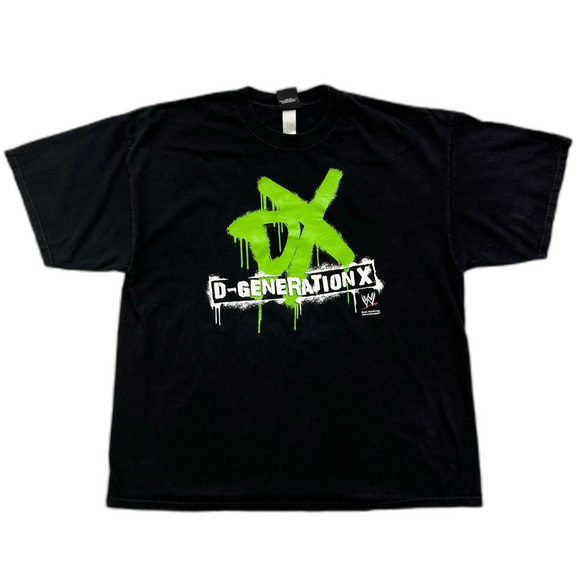 Vintage D-GENERATION X Wrestling WWF WWE Big Logo T-shirt - Picture 1 of 7